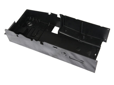 Anti static injection molded part
