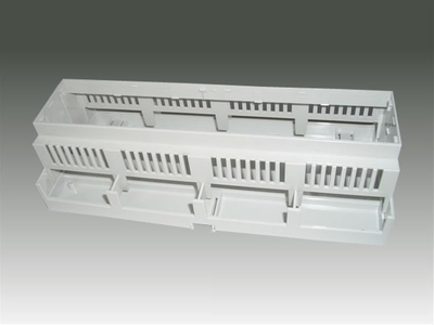 Casing injection molded parts